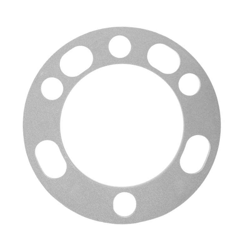 ABOOFAN Nabenabstandshalter Radteile Spurverbreiterungen Für LKW LKW-spurverbreiterungen Nabenzentrisches Radpolster Spurverbreiterungen 10mm Silver Aluminiumlegierung von ABOOFAN