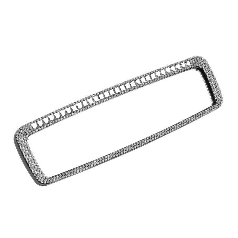 ABOOFAN Strass-umkehrspiegel Auto Spiegeln Rückspiegel Autospiegel Fahrzeuginnenspiegel Auto Innenspiegel Spiegel Für Auto Autozubehör Auto-innenspiegel Plastik Silver von ABOOFAN