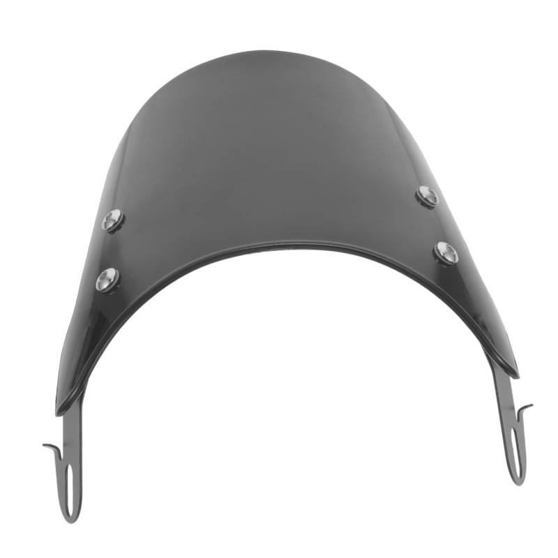 ABOOFAN Windschutzscheibe Retro Design Universeller Windschutz für Motorräder Robuste Konstruktion für Lange Nutzung Passend für Motorräder von ABOOFAN