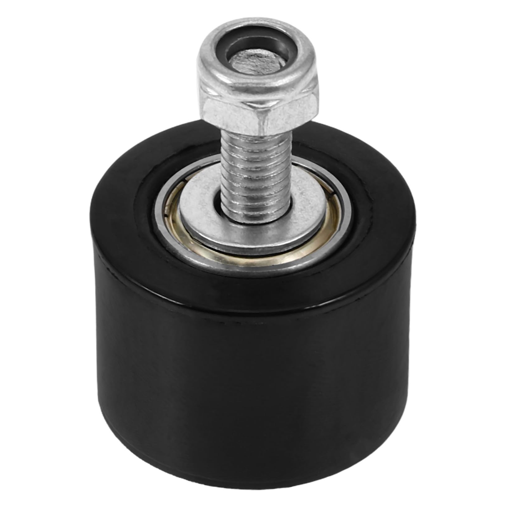 ABOOFAN Zubehör Kettenrolle Spannrolle Rad Führungsrolle Kettenspanner Motorrad Kettenrolle Kettenrolle Rolle Führungsrolle Kettenrad Gummi Schwarz von ABOOFAN
