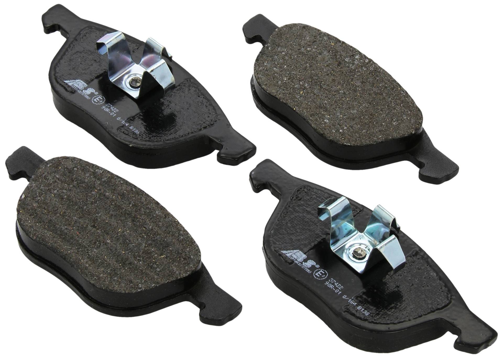 ABS All Brake Systems bv 37422 Bremsbeläge - (4-teilig) von ABS All Brake Systems
