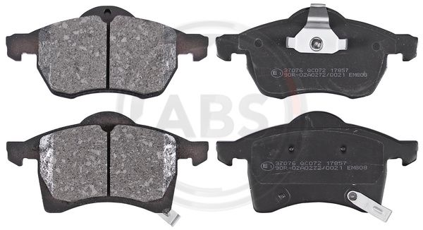 Bremsbelagsatz, Scheibenbremse Vorderachse ABS 37076 Bremsbelagsatz, Scheibenbremse Vorderachse ABS 37076 von ABS
