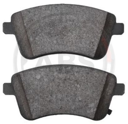 Bremsbelagsatz, Scheibenbremse Vorderachse ABS 37841 von ABS