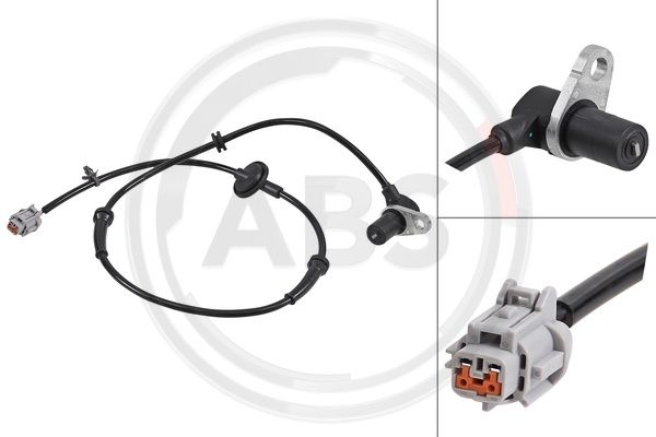 Sensor, Raddrehzahl ABS 30729 Sensor, Raddrehzahl ABS 30729 von ABS