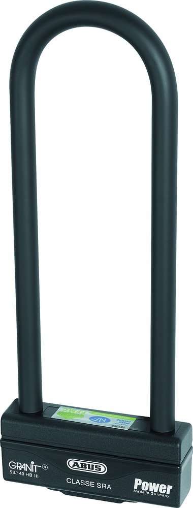 ABUS Bügelsschloss Granit Power 58/140HBIII - Motorradschloss mit XPlus Zylinder - ABUS-Sicherheitslevel 18 - 310 mm Bügelhöhe ABUS Bügelsschloss Granit Power 58/140HBIII - Motorradschloss mit XPlus Zylinder - ABUS-Sicherheitslevel 18 - 310 mm Bügelhöhe von ABUS