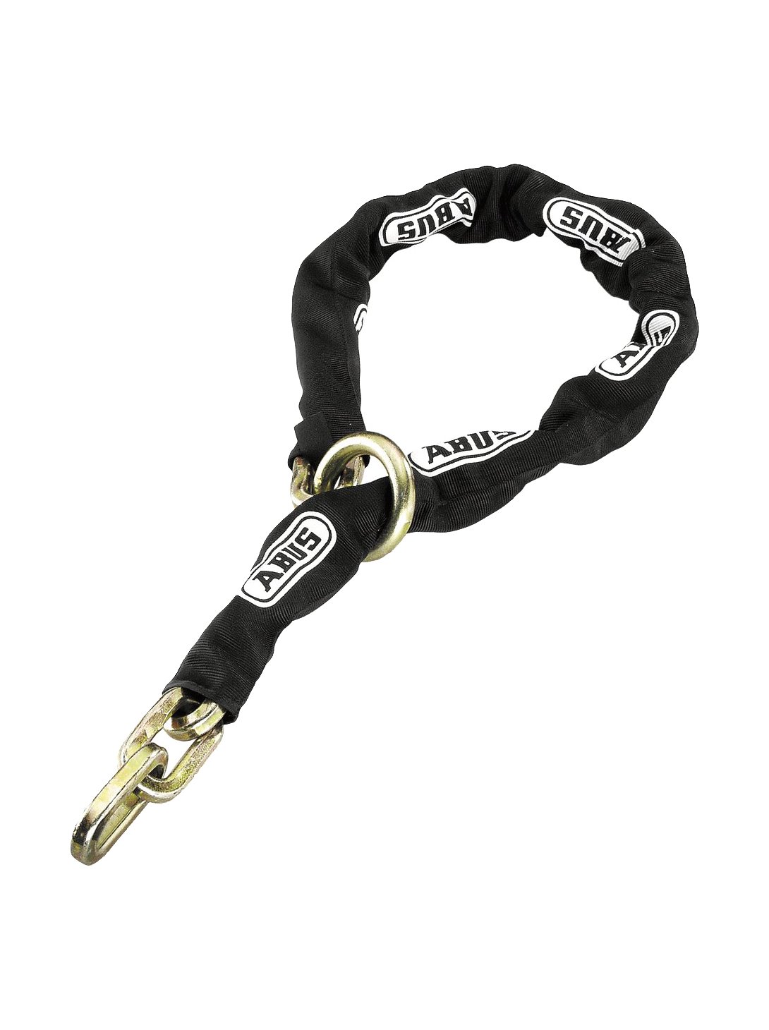 ABUS Kette 12KS loop - Motorradschloss-Kette mit Loop - 12 starke Kette - 120 cm Länge von ABUS