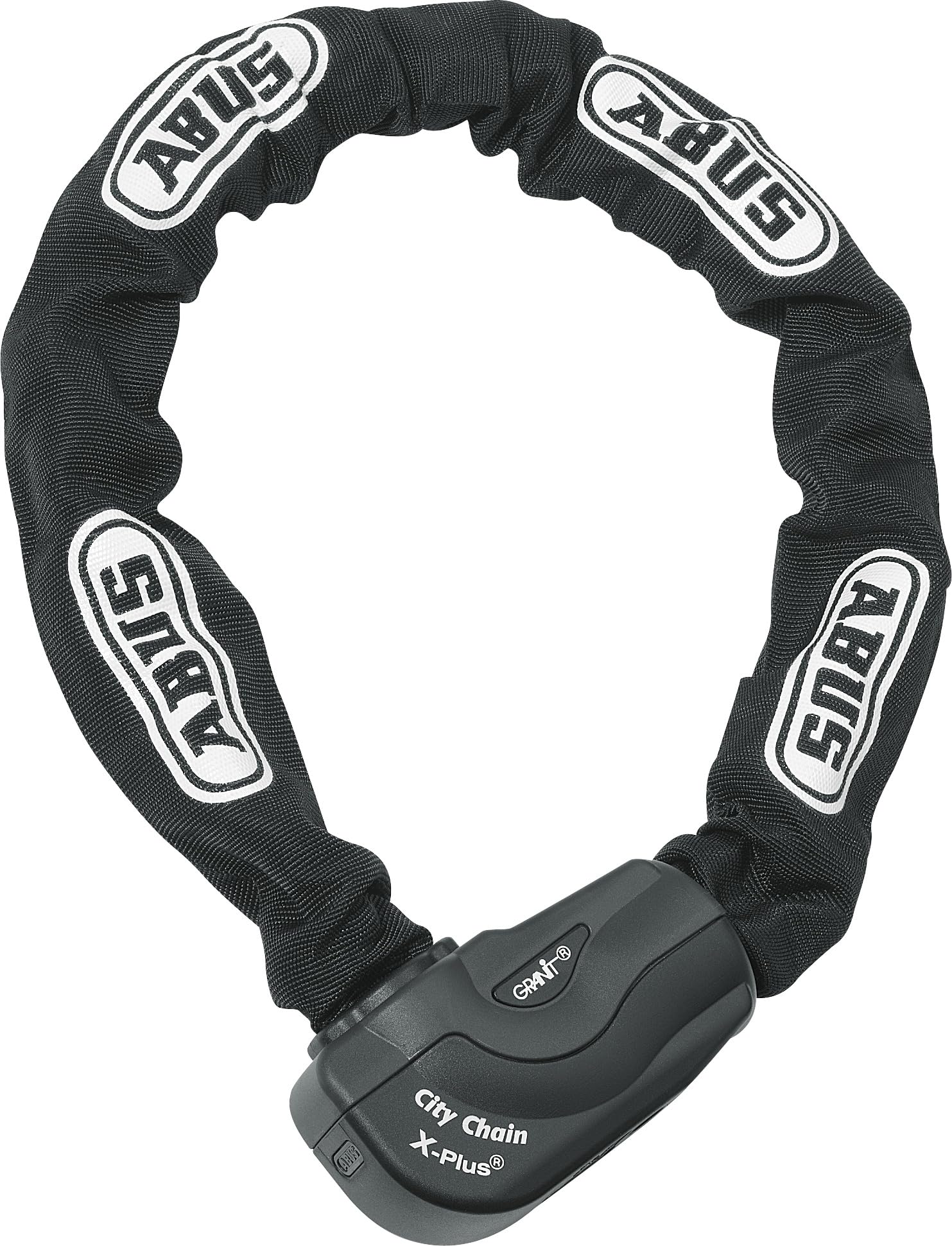 ABUS Kettenschloss Granit CityChain XPlus 1060 – Fahrradschloss aus gehärtetem Stahl – ABUS-Sicherheitslevel 15 – 85 cm – Schwarz ABUS Kettenschloss Granit CityChain XPlus 1060 – Fahrradschloss aus gehärtetem Stahl – ABUS-Sicherheitslevel 15 – 85 cm – Schwarz von ABUS