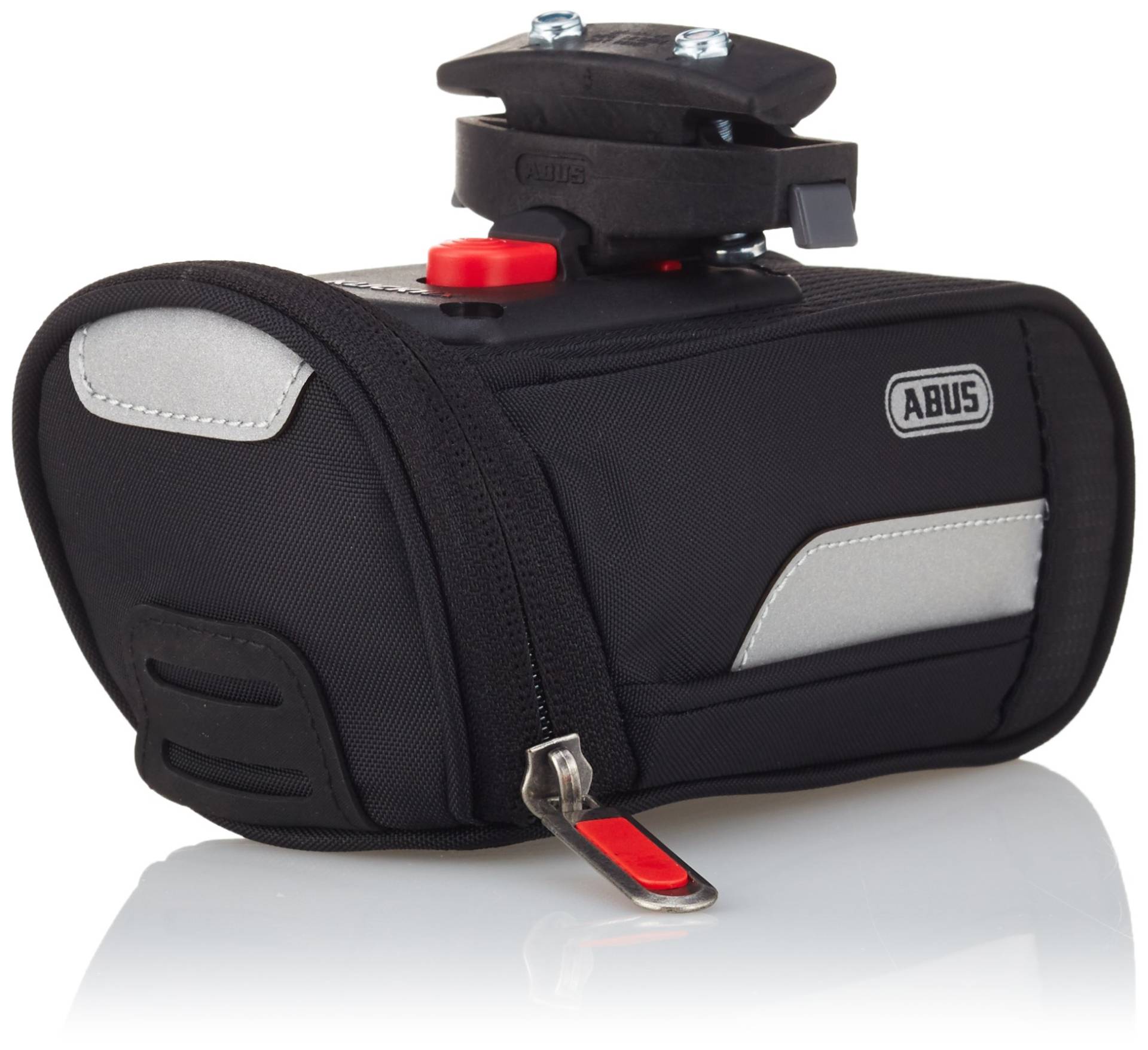 ABUS Satteltasche Oryde ST 2085 KF - Fahrradtasche mit Regenschutz - 145 mm x 75 mm - 0,7 Liter Fassungsvermögen, Schwarz ABUS Satteltasche Oryde ST 2085 KF - Fahrradtasche mit Regenschutz - 145 mm x 75 mm - 0,7 Liter Fassungsvermögen, Schwarz von ABUS