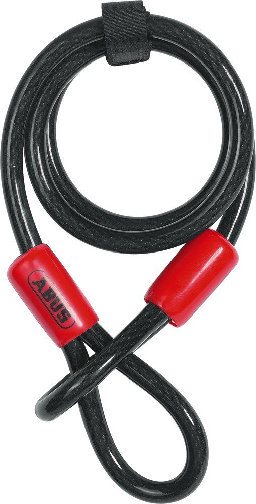 ABUS Schlaufenkabel Cobra 12 - Stahlseil mit Kunststoff ummantelt - Sicherung für Fahrrad- und Motorrad-Zubehör - 1,2 Meter lang, 12 mm stark ABUS Schlaufenkabel Cobra 12 - Stahlseil mit Kunststoff ummantelt - Sicherung für Fahrrad- und Motorrad-Zubehör - 1,2 Meter lang, 12 mm stark von ABUS