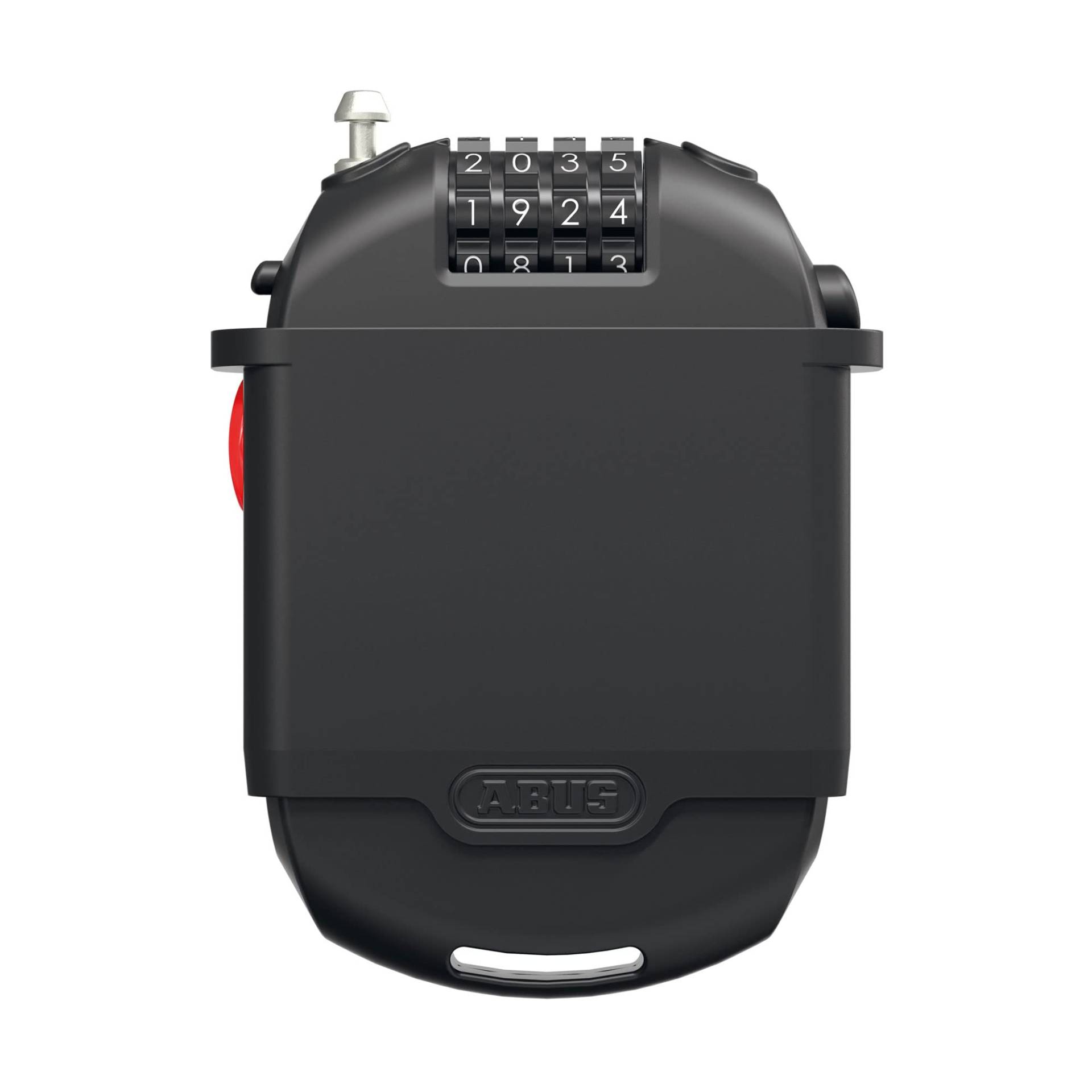 ABUS Spezialschloss Combiflex 2503/120 + Halterung UCH 2503 - geeignet als Gepäcksicherung, Skischloss, Helmsicherung - 120 cm Stahlkabel - mit Zahlencode - Schwarz ABUS Spezialschloss Combiflex 2503/120 + Halterung UCH 2503 - geeignet als Gepäcksicherung, Skischloss, Helmsicherung - 120 cm Stahlkabel - mit Zahlencode - Schwarz von ABUS