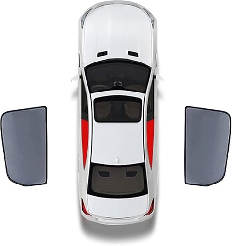 Auto-Sonnenschutz für Audi A4 B9 Avant B9 2017-2023, mit UV Schutz Verdunklung Autofenster Sonnenschutz Abnehmbare Autozubehör,B/2 Rear Windows von ABUSO
