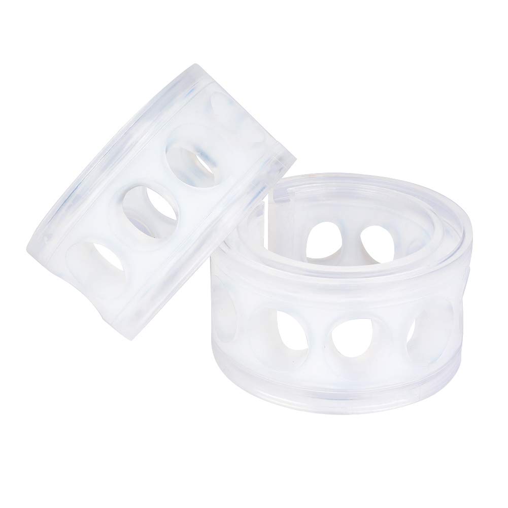 ACAGALA 2PC Transparent Car Stoßdämpfer Retainer TPE Feder Puffer Power Pushion Typ A-F (B) von ACAGALA
