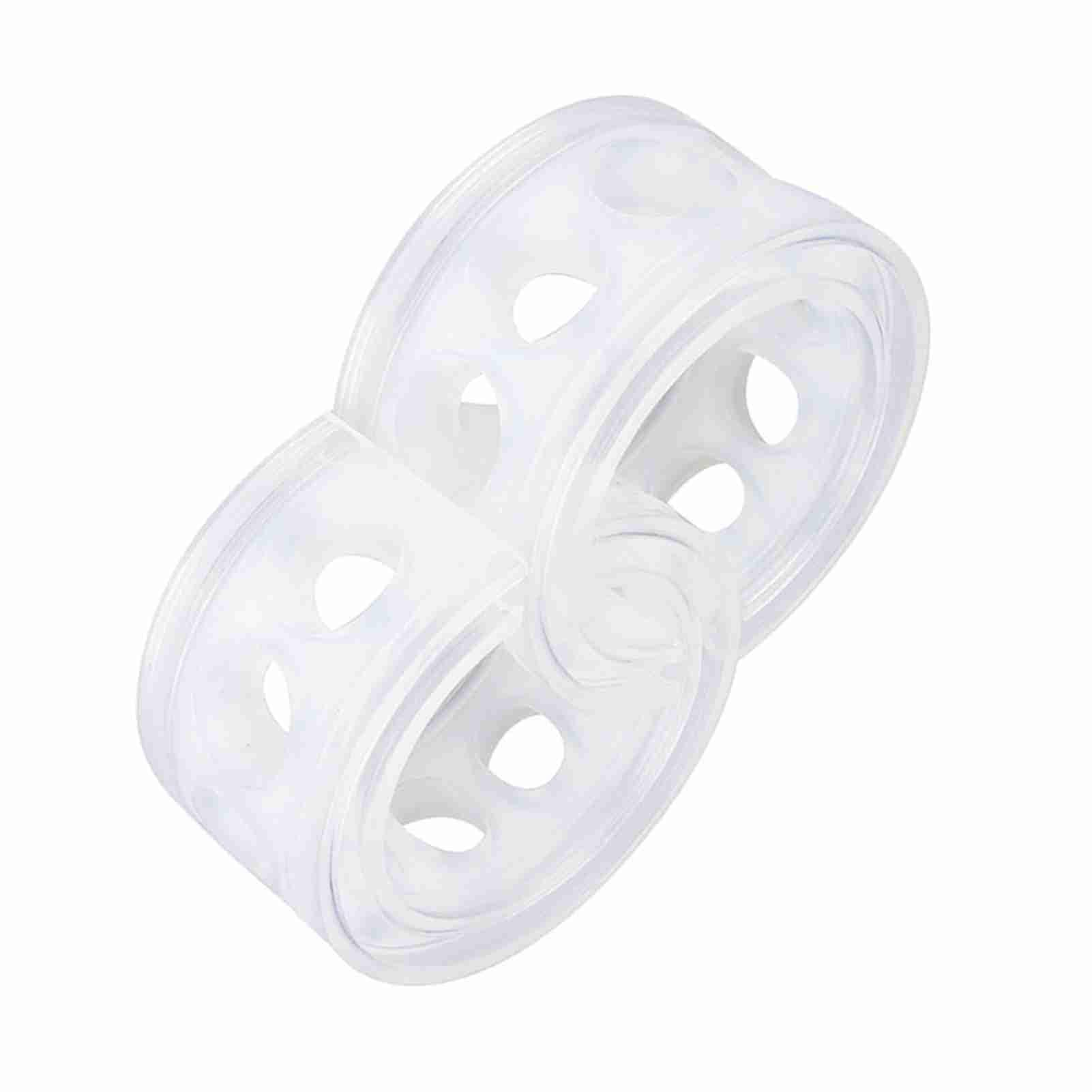 ACAGALA 2PC Transparent Car Stoßdämpfer Retainer TPE Feder Puffer Power Pushion Typ A-F (C) von ACAGALA