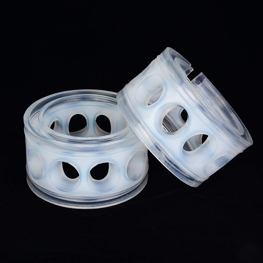 ACAGALA 2PC Transparent Car Stoßdämpfer Retainer TPE Feder Puffer Power Pushion Typ A-F (E) von ACAGALA