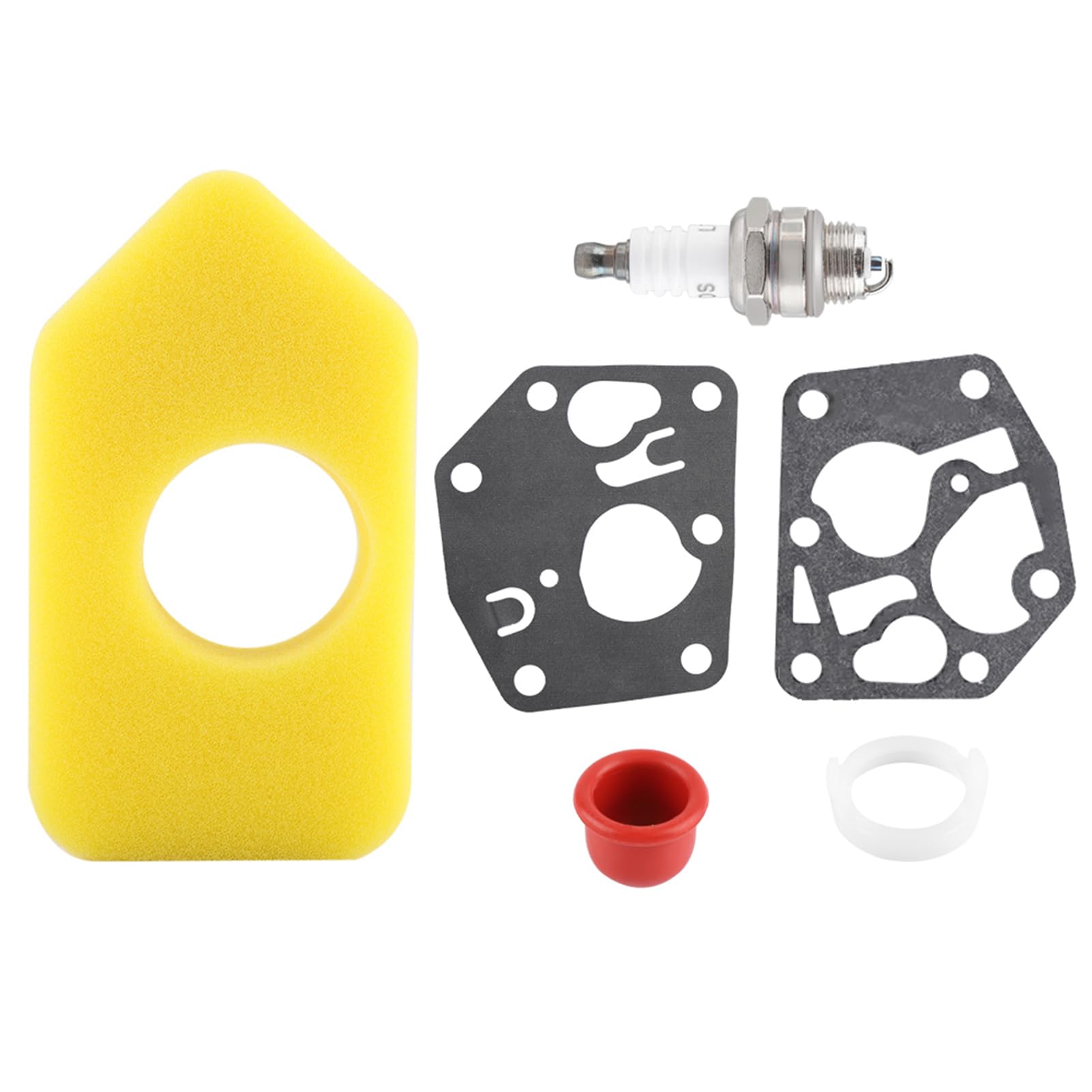 Acagala -Vergaser -Membran Dichtungsluftfilter Zündkerzen Kit Kompatibel mit Viele Kleine Motoren Acagala -Vergaser -Membran Dichtungsluftfilter Zündkerzen Kit Kompatibel mit Viele Kleine Motoren von ACAGALA