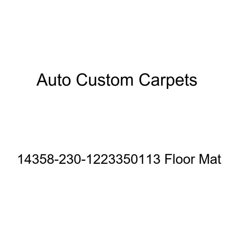 Auto Custom Carpets 14358-230-1223350113 Fußmatte von ACC