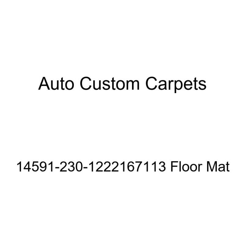 Auto Custom Carpets 14591-230-1222167113 Fußmatte von ACC