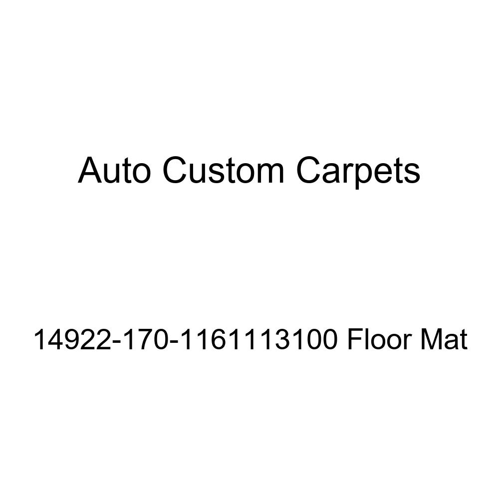 Auto Custom Carpets 14922-170-1161113100 Fußmatte Auto Custom Carpets 14922-170-1161113100 Fußmatte von ACC