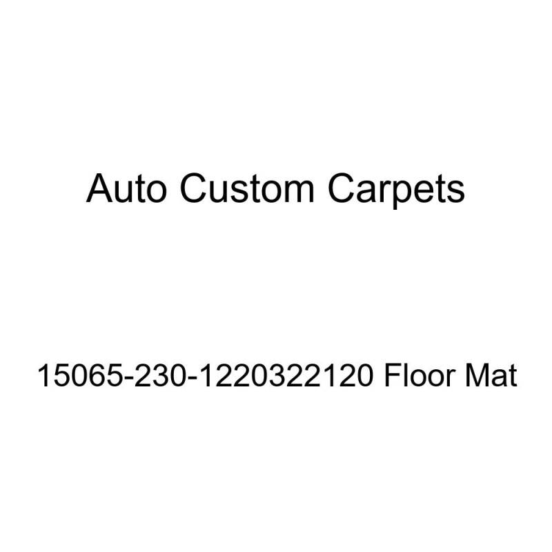 Auto Custom Carpets 15065-230-1220322120 Fußmatte von ACC