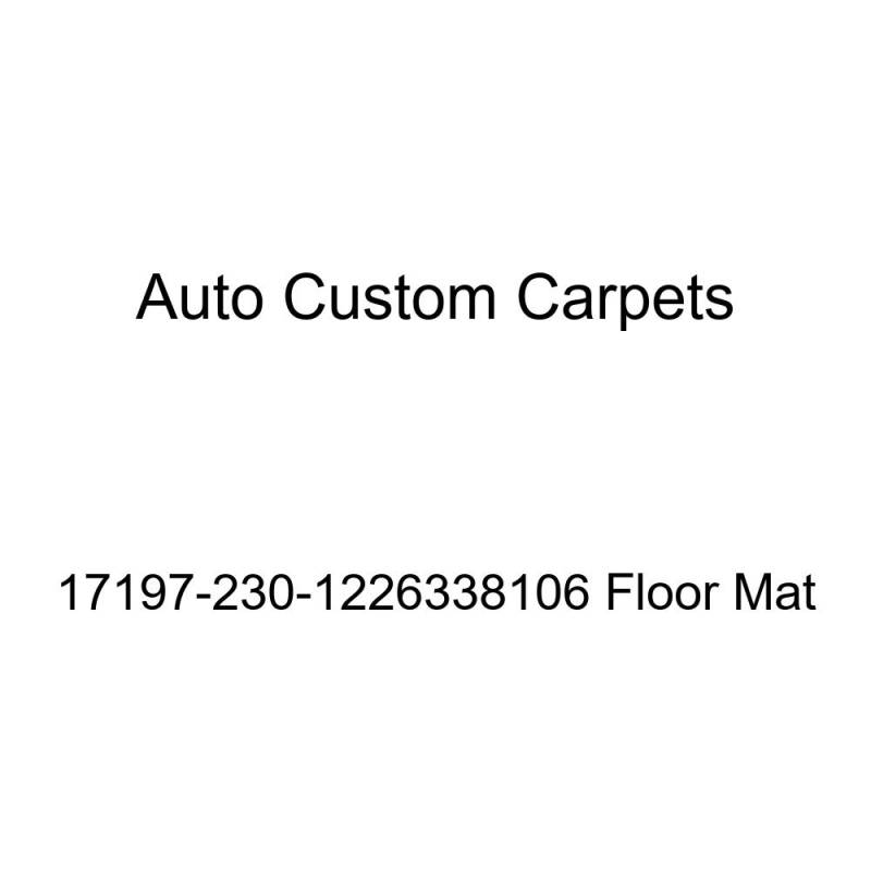 Auto Custom Carpets 17197-230-1226338106 Fußmatte von ACC