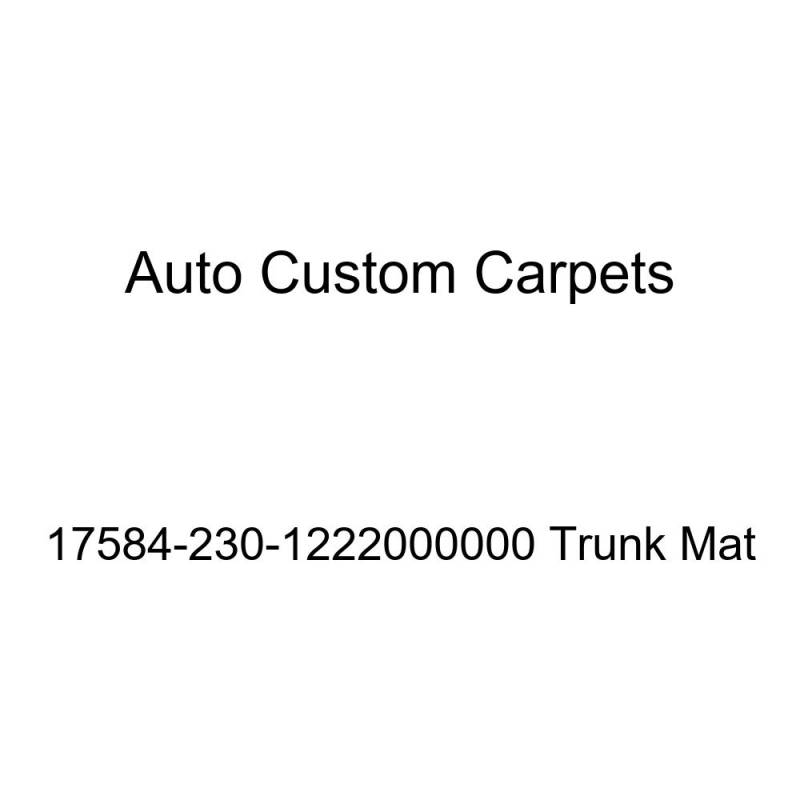 Auto Custom Carpets 17584-230-1222000000 Kofferraummatte von ACC
