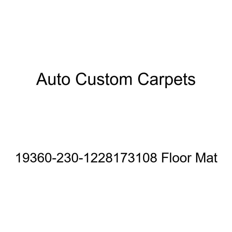 Auto Custom Carpets 19360-230-1228173108 Fußmatte von ACC