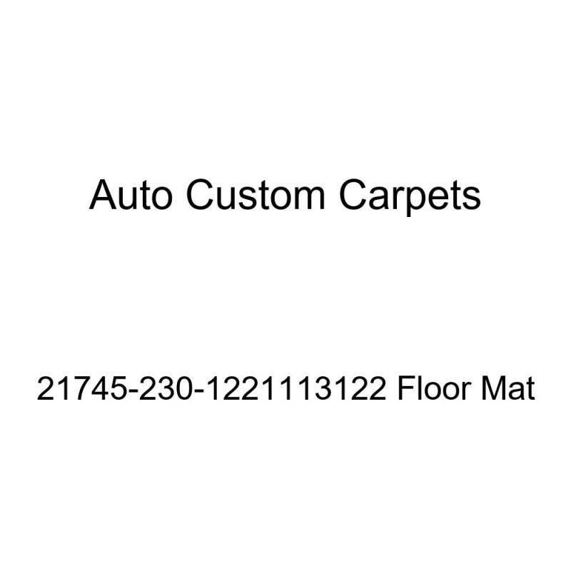 Auto Custom Carpets 21745-230-1221113122 Fußmatte von ACC