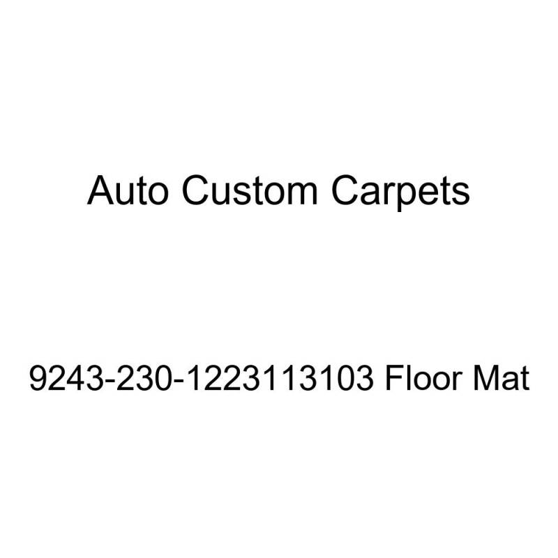 Auto Custom Carpets 9243-230-1223113103 Fußmatte von ACC