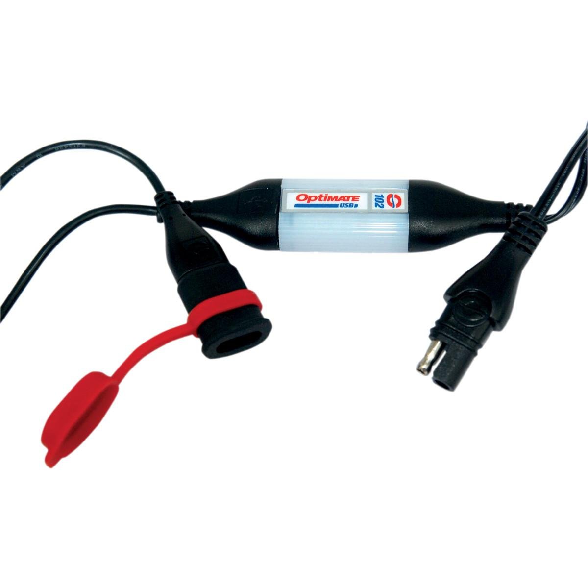 TecMate OptiMATE USB O-102, 1000mA USB-Ladegerät mit automatischer Abschaltung zum Schutz der Batterie, witterungsbeständig, SAE, Ein- und Ausgangskabel. TecMate OptiMATE USB O-102, 1000mA USB-Ladegerät mit automatischer Abschaltung zum Schutz der Batterie, witterungsbeständig, SAE, Ein- und Ausgangskabel. von Optimate