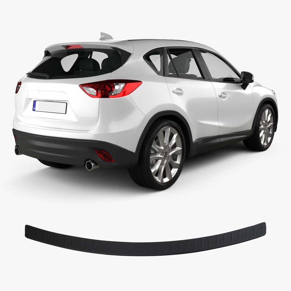 Mazda CX-5 (2012 und Plus) Heckstoßstangenschutz, Kratzschutz, ABS-Kunststoff, Metalloptik, Autozubehör, Heckklappenschutz von ACCESSOIRES FRANCE AUTO