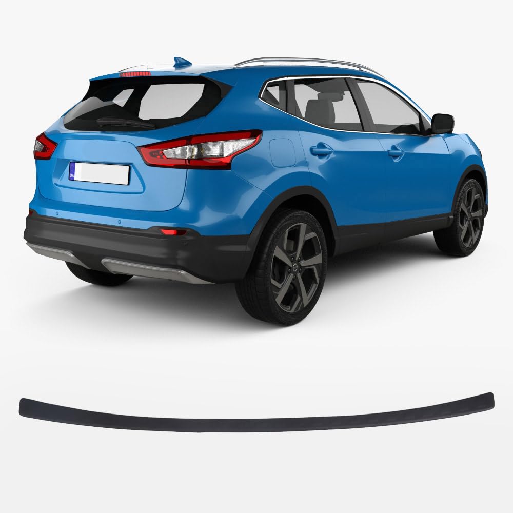 Nissan Qashqai (2017 und Plus) Heckstoßstangenschutz, Kratzschutzleiste, ABS-Kunststoff, Metalloptik, Autozubehör, Heckschutz von ACCESSOIRES FRANCE AUTO
