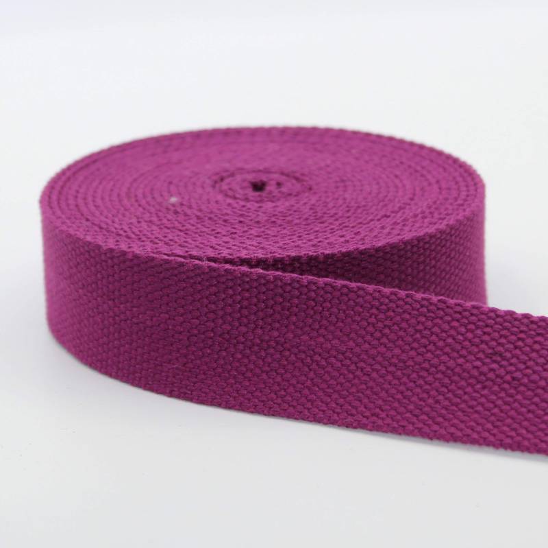 Leduc Gurtband, Baumwolle, 5 m, Pflaume, 5 m x 30 mm von ACCESSOIRES LEDUC