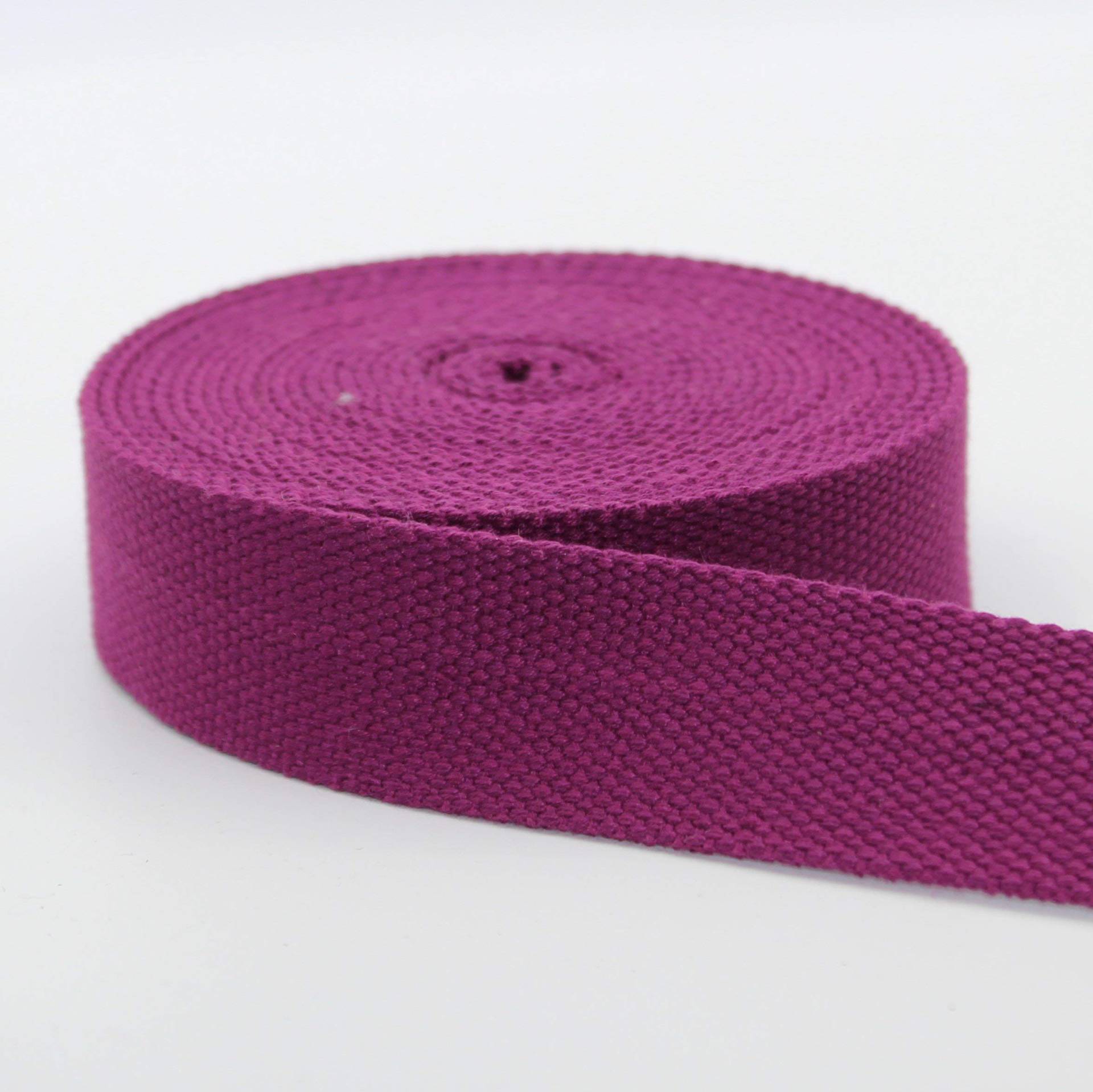 Leduc Gurtband, Baumwolle, 5 m, Pflaume, 5 m x 30 mm Leduc Gurtband, Baumwolle, 5 m, Pflaume, 5 m x 30 mm von ACCESSOIRES LEDUC