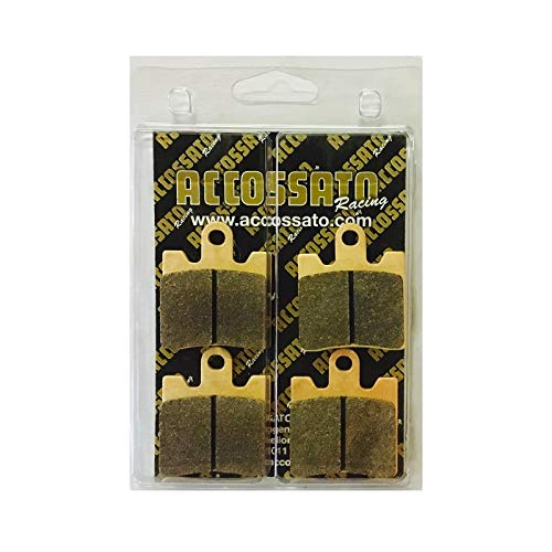 Accossato AGPA21OR-P20455 Bremsbelagsatz, Schwarz, One Size von ACCOSSATO
