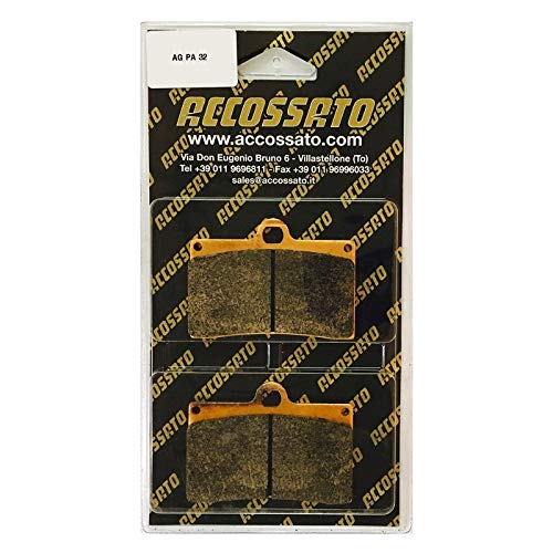 Accossato AGPA32EV2-P33373 Bremsbeläge Bremse, Schwarz, One Size von ACCOSSATO