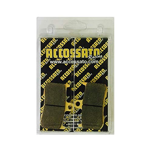 Accossato AGPA38EV2-P35463 Bremsbeläge Bremse, Schwarz, One Size Accossato AGPA38EV2-P35463 Bremsbeläge Bremse, Schwarz, One Size von ACCOSSATO
