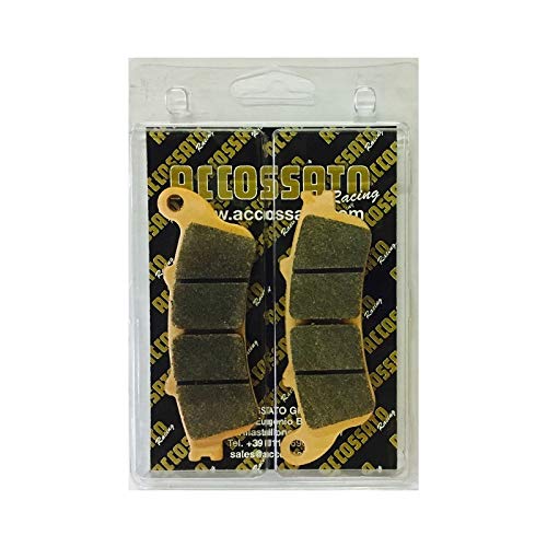 Accossato AGPA42ST-P37314 Bremsbelagsatz, Schwarz, One Size Accossato AGPA42ST-P37314 Bremsbelagsatz, Schwarz, One Size von ACCOSSATO