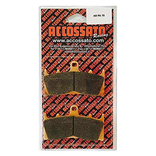 Accossato AGPA73EV2-P50007 Bremsbeläge Bremse, Schwarz, One Size Accossato AGPA73EV2-P50007 Bremsbeläge Bremse, Schwarz, One Size von ACCOSSATO