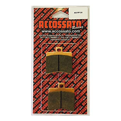 Accossato AGPP31OR-P72339 Bremsbelagsatz, Schwarz, One Size von ACCOSSATO