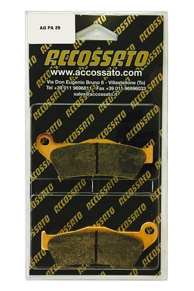 Accossato Bremsbelag agpa29stmx, Ducati > 800 Monster S2R Dark, 800 (2005 – 2006) von ACCOSSATO