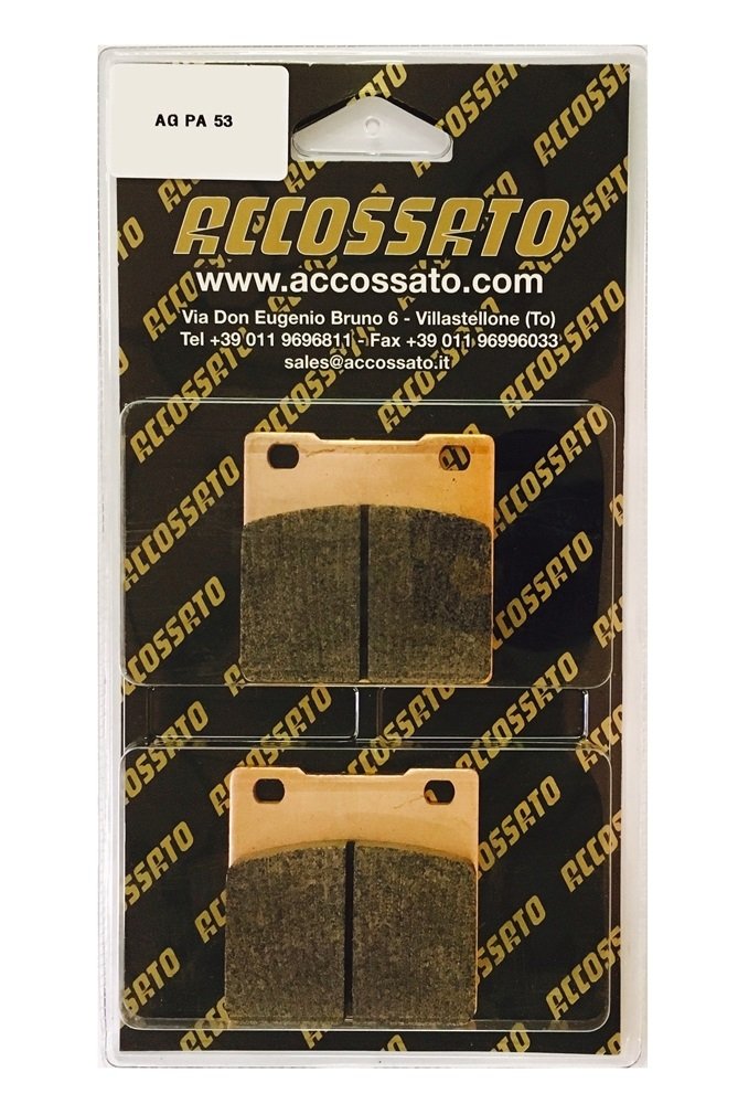 Accossato Bremsbelag agpa53st, Suzuki > 250 Across, 250 (1990) von ACCOSSATO