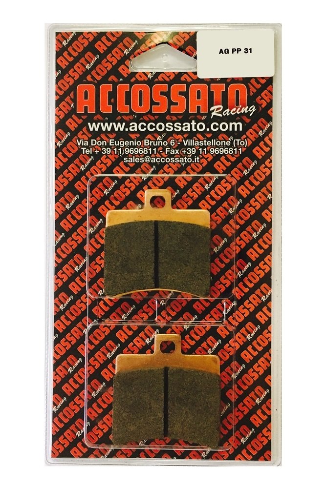 Accossato Bremsbelag agpp31st, Aprilia > 200 SCARABEO, 200 (2007) von ACCOSSATO