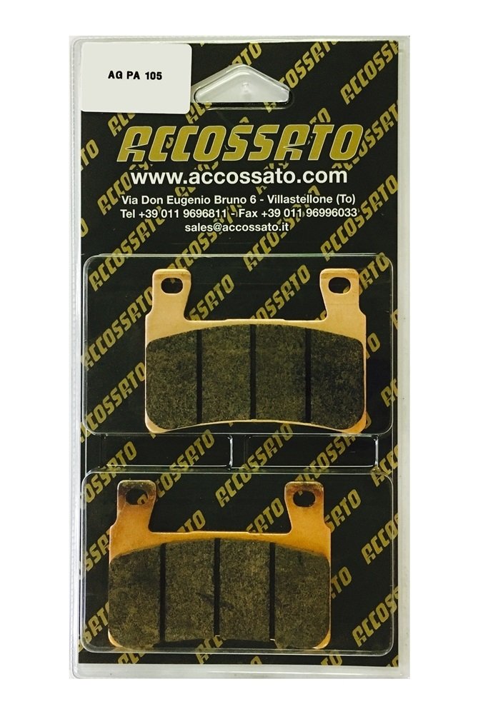 Accossato agpa105zxc Bremsbelag, Set von 2 Accossato agpa105zxc Bremsbelag, Set von 2 von ACCOSSATO