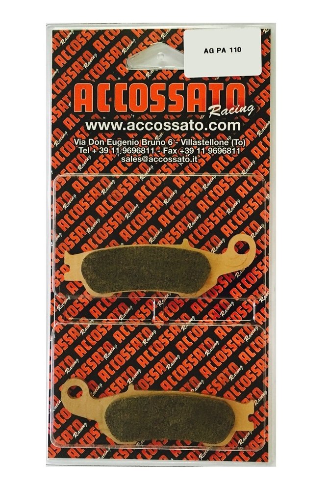 Accossato agpa110stmx-4 Bremsbelag, Set von 2 von ACCOSSATO