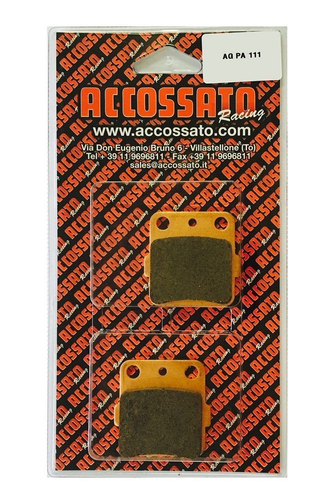 Accossato agpa111st-50 Bremsbelag, Set von 2 von ACCOSSATO