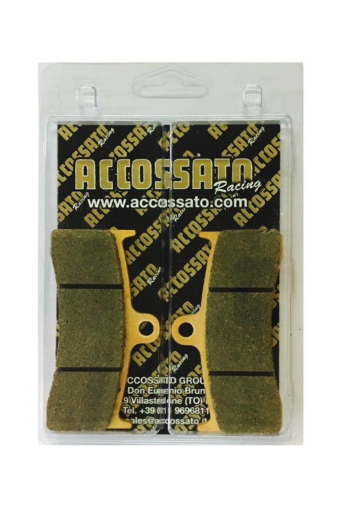 Accossato agpa124ev2 – 14 Bremsbelag, Set von 2 von ACCOSSATO