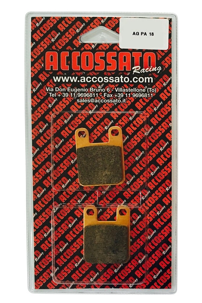 Accossato agpa18or-118 Bremsbelag, Set von 2 von ACCOSSATO