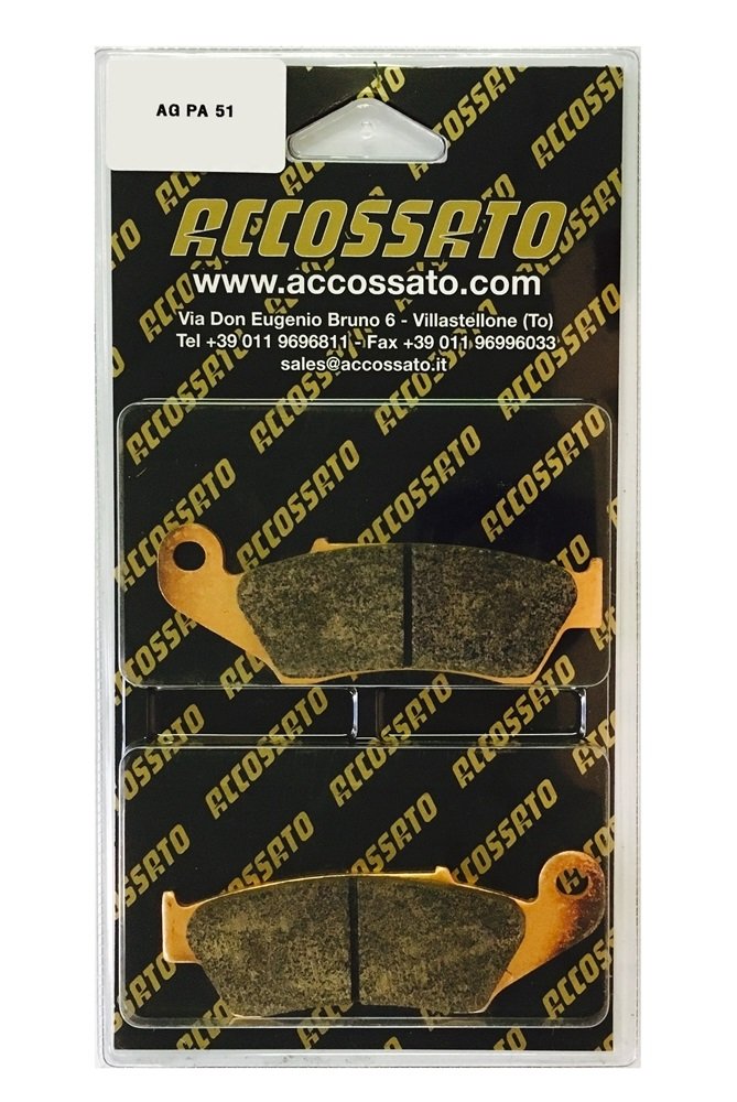 Accossato agpa51ev1 – 42 Bremsbeläge, Set von 2 von ACCOSSATO
