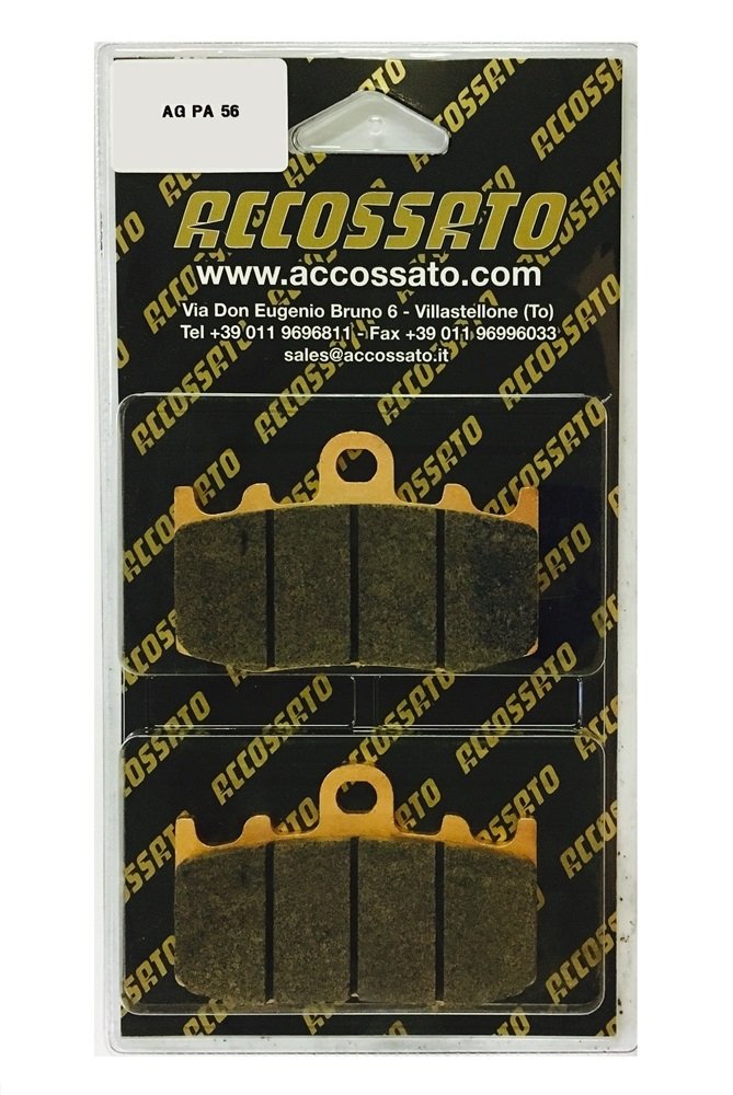 Accossato agpa56st-4 Bremsbelag, Set von 2 von ACCOSSATO