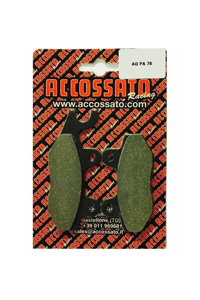 Accossato agpa76or-97 Bremsbelag, Set von 2 von ACCOSSATO